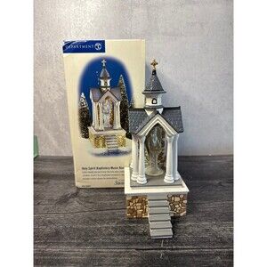 Dept 56 Holy Spirit Baptistery Music Box